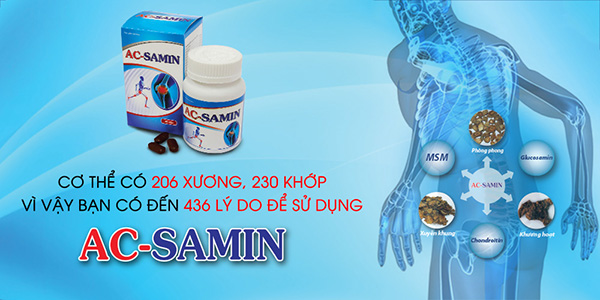 Thuốc ac samin giải pháp cho bệnh xương khớp