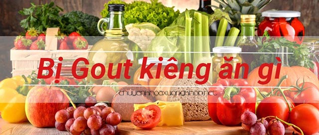 Người bị bệnh gút kiêng ăn gì? - bệnh gút cần ăn kiêng những gì - bệnh gút phải kiêng ăn những thứ gì