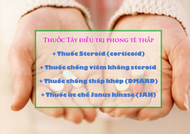 Thuốc tây chữa phong tê thấp