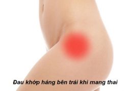 Bị đau khớp háng bên trái khi mang thai không nên chủ quan