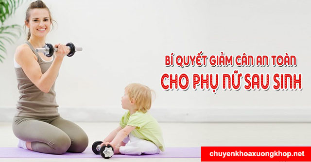 Giảm cân giúp giảm mỏi gối sau sinh