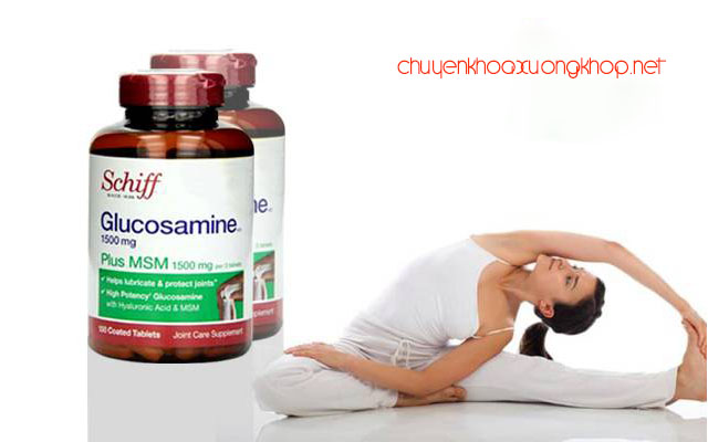 Thuốc bổ viên xương khớp Schiff Glucosamine Plus MSM 1500mg