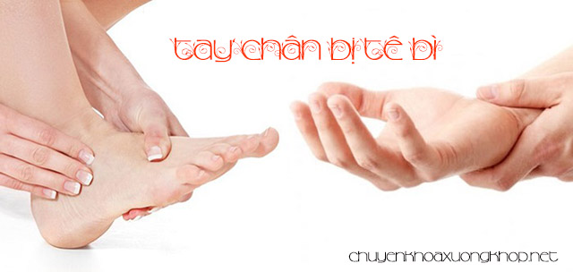 Tê bì tay chân - Dấu hiệu của bệnh thoát vị đĩa đệm