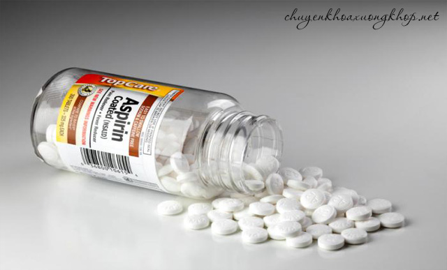 Aspirin - Thuốc giảm đau khớp - thuốc tiêm giảm đau xương khớp