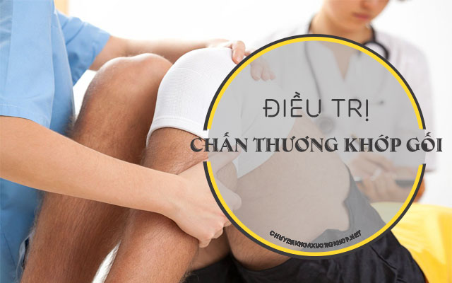 Điều trị chấn thương khớp gối như thế nào?