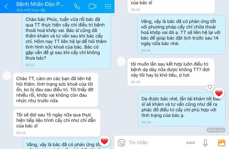 Bệnh nhân chia sẻ về hiệu quả điều trị bằng Vật lý trị liệu Bệnh nhân chia sẻ về hiệu quả điều trị bằng Vật lý trị liệu